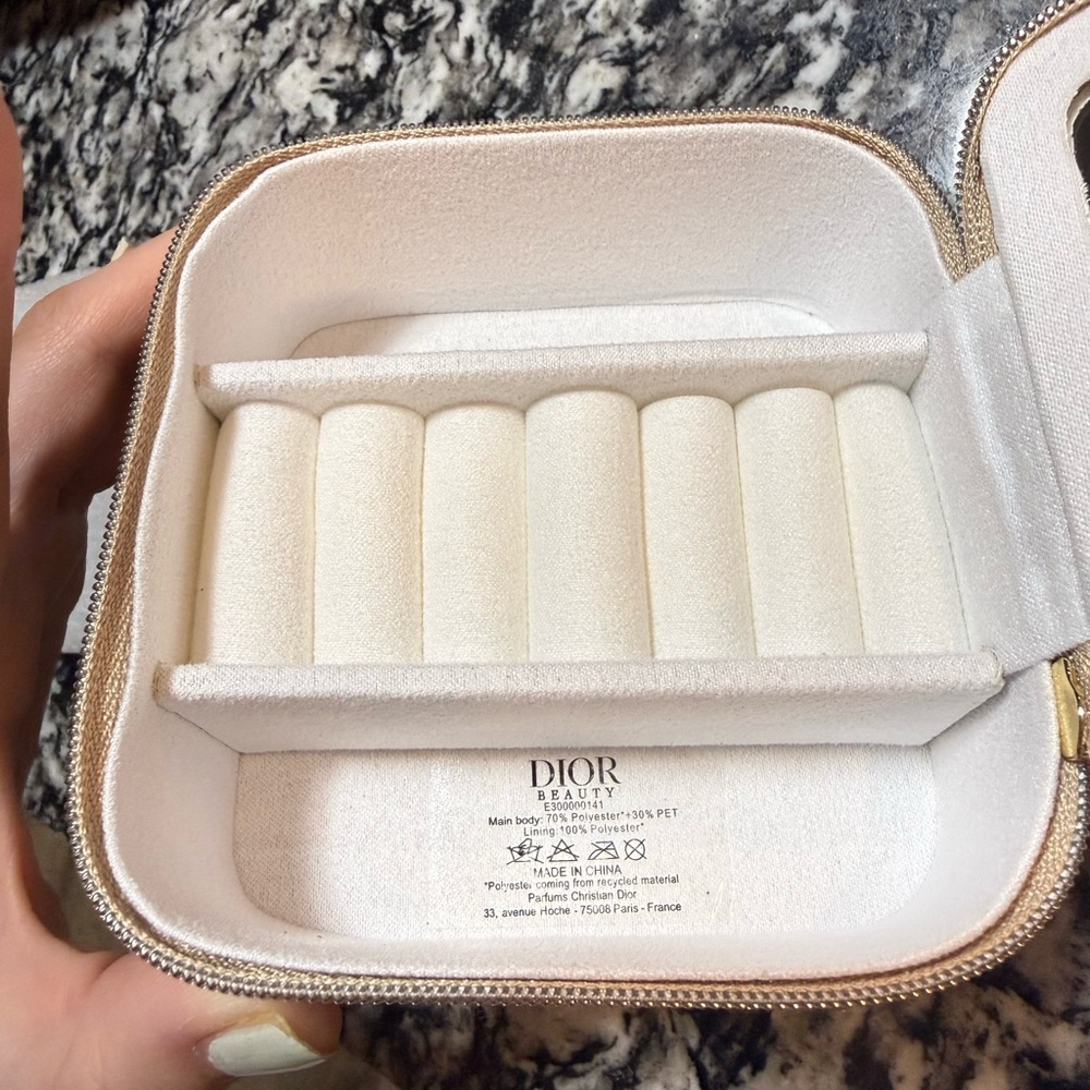 DIOR Cosmetic Bag, Jewelry Case & Mirror Set - Picture 8 of 10